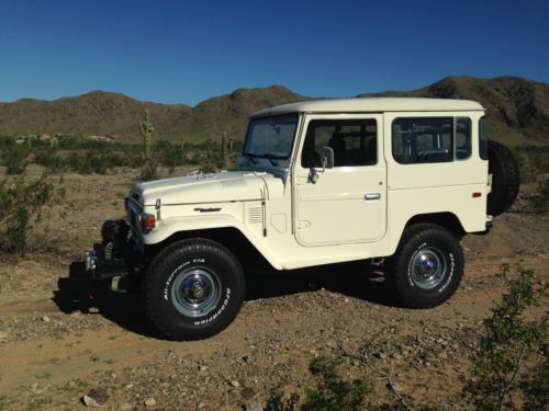 1978 FJ40 Land Cruiser 42K Orig Miles & Light Resto New Ultimate Old Emu Lift, image 4