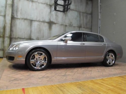 2008 bentley continental flying spur executive seating low miles carfax cert!!