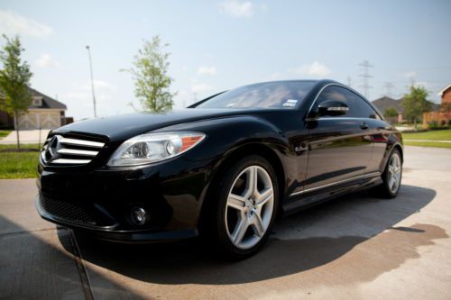 2008 mercedes-benz cl550 with cl63 full body kit and double exhaust.