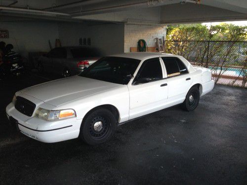 Lowest miles on ebay! 2001 ford crown victoria police interceptor 4.6l