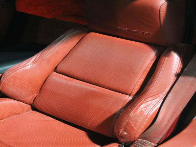 Chevrolet corvette leather