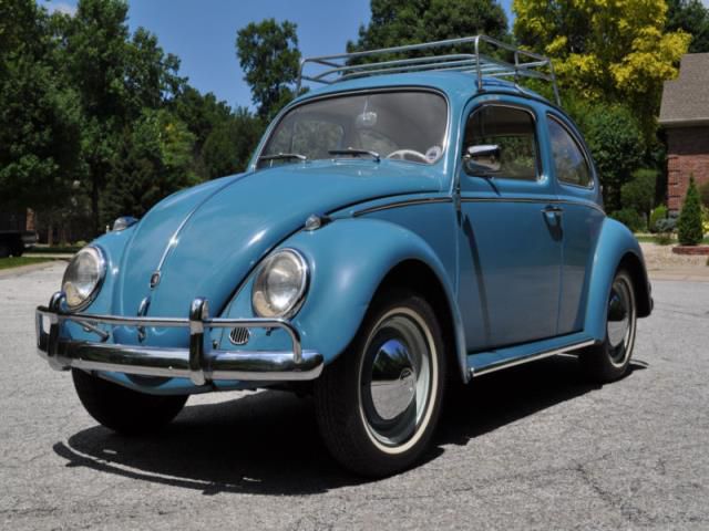 1963 volkswagen beetle - classic deluxe