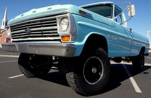 Rare classic 1967 ford f-100 4x4, 4-speed manual, california truck