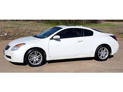 2008 nissan altima coupe 3.5 se navigation bose leather clean title texas car!