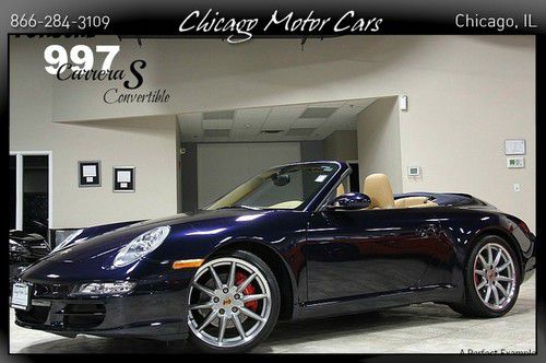 2008 porsche 911 carrera s cabriolet pcm navigation tiptronic19s pristine loaded