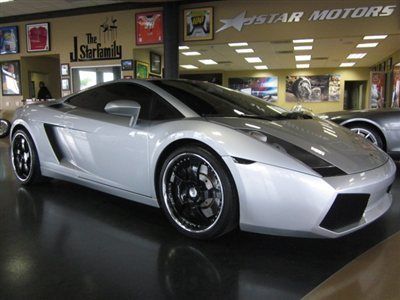 2004 lamborghini gallardo coupe egear silver new clutch just serviced