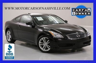 7-days *no reserve* '09 g37x awd coupe prem pkg gps back-up full warranty xclean