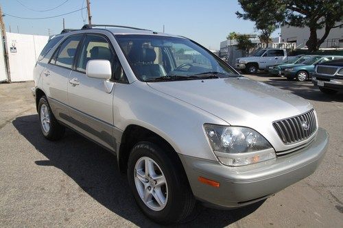 2000 lexus rx 300 awd v6 clean automatic no reserve