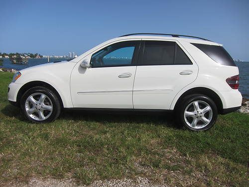 2008 ml350 4matic 1 owner 54k miles p1 package navigation sunroof ipod serviced