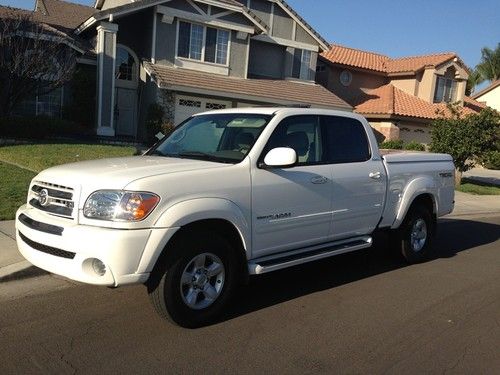 2005 toyota tundra double cab 4door limited leather navigation lowmiles freeship