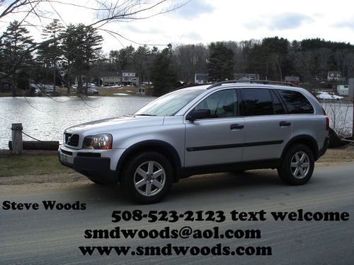 2006 volvo xc90 2.5t awd w/ third row nav / wood steering wheel !