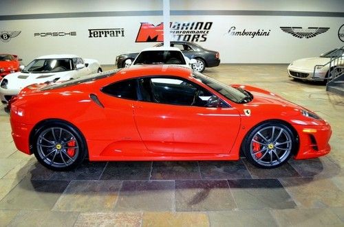 2009 ferrari 430 scuderia red/black loaded car mint!!!!!!