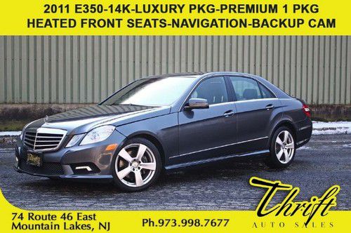 11 e350-14k-awd-luxury pkg-premium 1 pkg-heated seats-navigation-backup cam