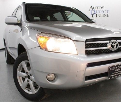 We finance 2006 toyota rav4 limited 4wd 1owner mroof warranty 6cd spoiler pwrst