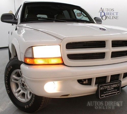 We finance 2001 dodge durango slt 4wd 83k 1 owner 3rows clean carfax cd htdsts