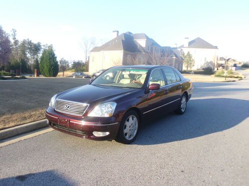 2003 lexus ls430 base sedan 4-door 4.3l