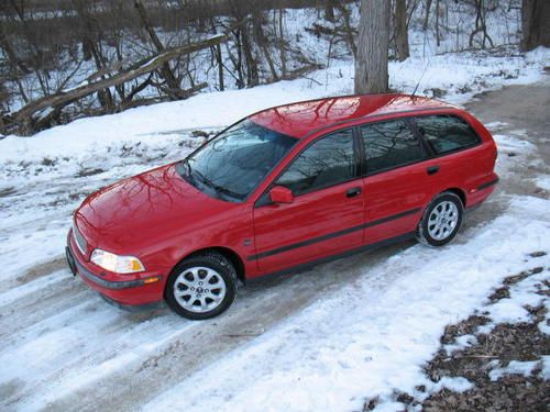 Lqqk! lil red s40 wagon v40 recent tires brakes timing belt service ready2go bin