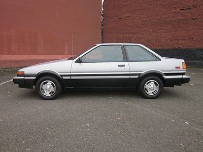 '84 ae86 corolla rwd. 55k miles. 1-owner. all original. extra clean. automatic.