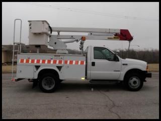 7.3 powerstroke 9' service body utility bed 32' lift all bucket truck we finance