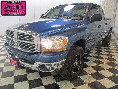2006 quad cab short box cd player tint tow hitch spray liner  wheels