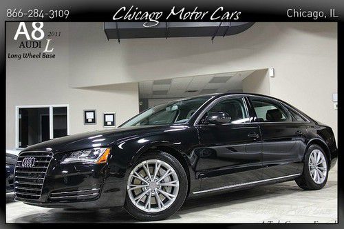 2011 audi a8 l 4.2 quattro one owner premium cold weather pano roof bose navi $$