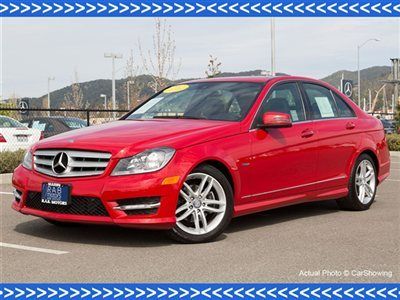 2012 c250 sport: navigation, keyless go, rearview camera, certified pre-owned mb