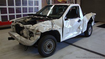 No reserve in az - 2004 chevy colorado work truck - wrecked - lot drives
