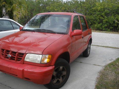 2001 kia sportage base sport utility 4-door 2.0l