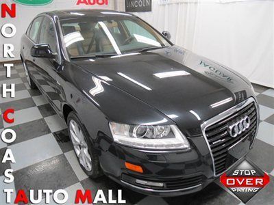 2010(10)a6 quattro awd fact w-ty 24k navi heat sts moon dvd cd chgr homelink