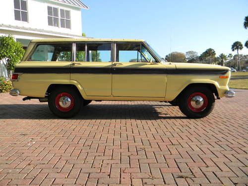 1977 jeep wagoneer, rat rod influenced head-turner (no reserve)