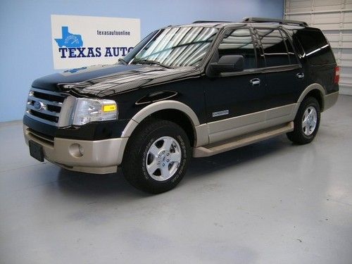 We finance!!  2007 ford expedition eddie bauer auto tv advancetrac 3rd row 1 own