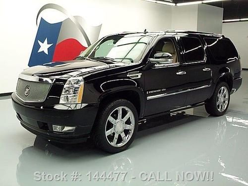 2009 cadillac escalade esv sunroof nav rear cam dvd 32k texas direct auto