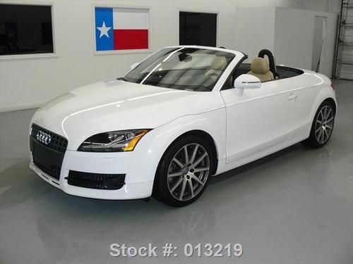 2010 audi tt 2.0t quattro awd prem plus convertible 24k texas direct auto