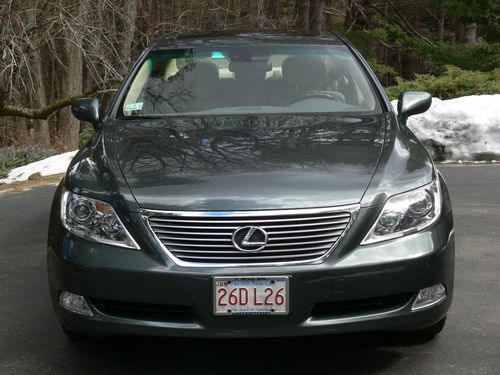 2009 lexus ls460 awd base sedan 4.6l v8 dohc one owner, navigation, park assist