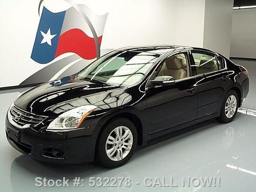 2010 nissan altima 2.5 sl heated leather sunroof 24k mi texas direct auto