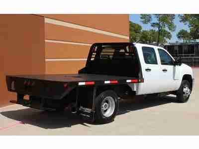 2011 Chevy 3500 HD Dually Crew 3500HD ~ 9 Foot Flatbed ~ 2WD Allison 6.6L Diesel, US $18,755.00, image 21