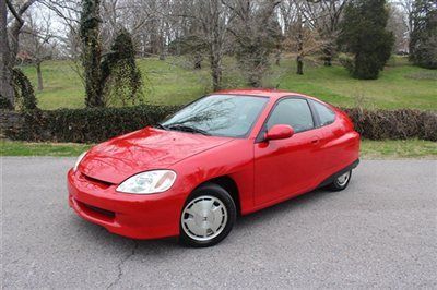2001 honda insight cvt hybrid 1 owner clean carfax new formula red low miles!!