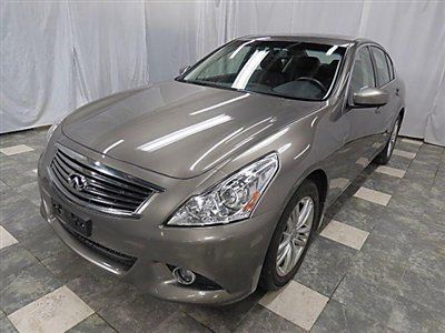 2010 infiniti g37x awd 52k wrnty navigation camera bose mroof heated lthr loaded