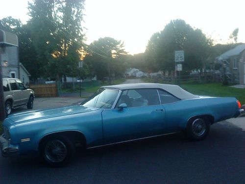 1975 oldsmobile delta 88 royale convertible 2-door 5.7l