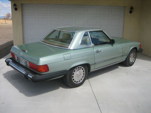 1989 mercedes-benz  560sl  2dr  coupe. purchased new by eddie murphy productions