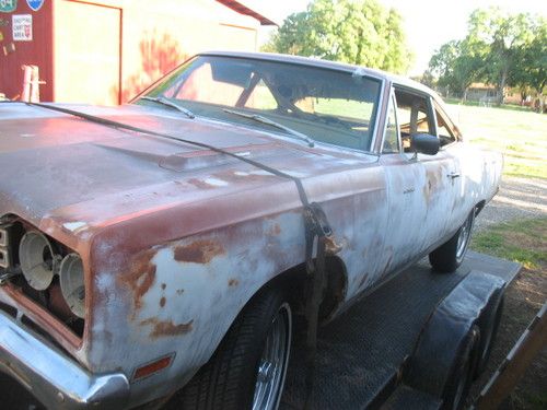 1969 plymouth roadrunner 383hp 4speed air grabber power disc bucket seats