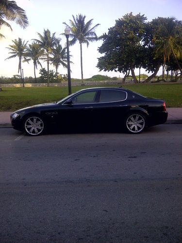 2009 maserati quattroporte base sedan 4-door 4.2l