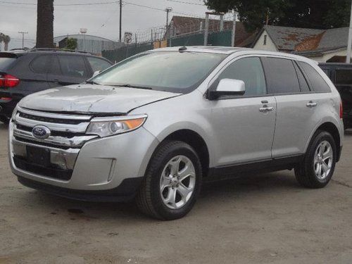 2011 ford edge sel damaged salvage runs! low miles priced to sell export welcome