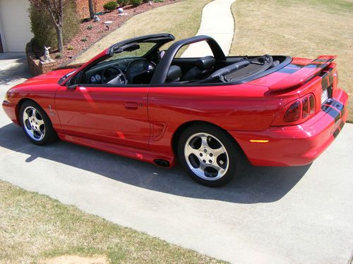 1997 ford mustang svt cobra convertible 2-door 4.6l