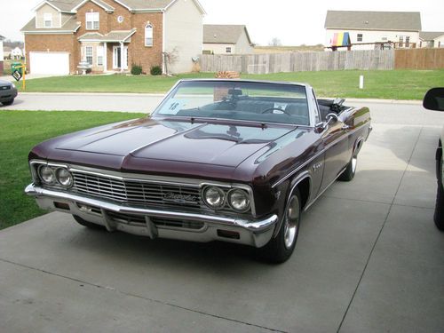 1966 chevrolet impala convertible