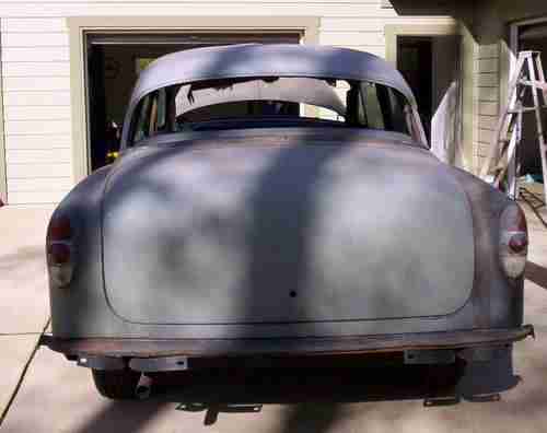 1953 Chevrolet BelAir 2 door sedan roller, garage (not barn) find, image 8