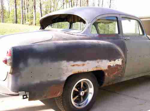 1953 Chevrolet BelAir 2 door sedan roller, garage (not barn) find, image 10