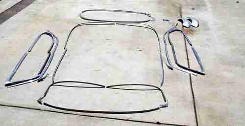 1953 Chevrolet BelAir 2 door sedan roller, garage (not barn) find, image 13