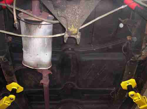 1953 Chevrolet BelAir 2 door sedan roller, garage (not barn) find, image 16