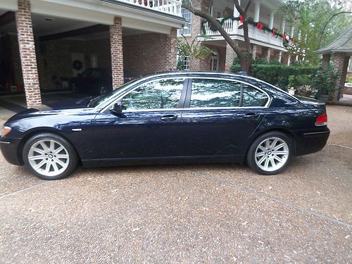 2006 bmw 750li base sedan 4-door 4.8l